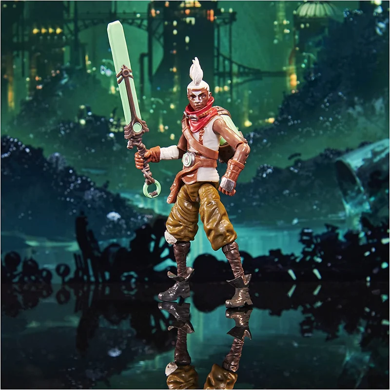 League of Legends Set da 5 Pezzi-Heimerdinger-Jinx-VI-Caitlyn-Ekko ACTION FIGURE