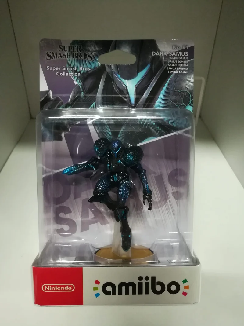 AMIIBO DARK SAMUS N.81 SUPER SMASH BROS NINTENDO AMIIBO