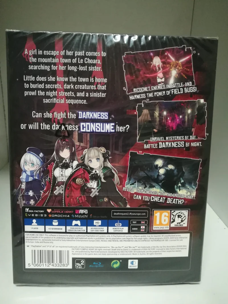 Death End Re; Quest 2 Day One Edition - PlayStation 4