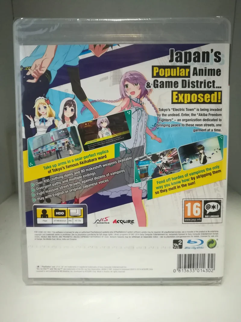 AKIBA'S TRIP: UNDEAD E UNDRESSED PS3