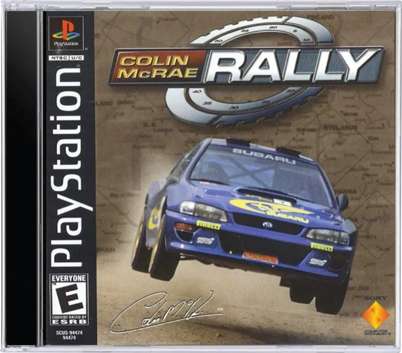 Colin McRae Rally - Sony PlayStation 1 (PS1)