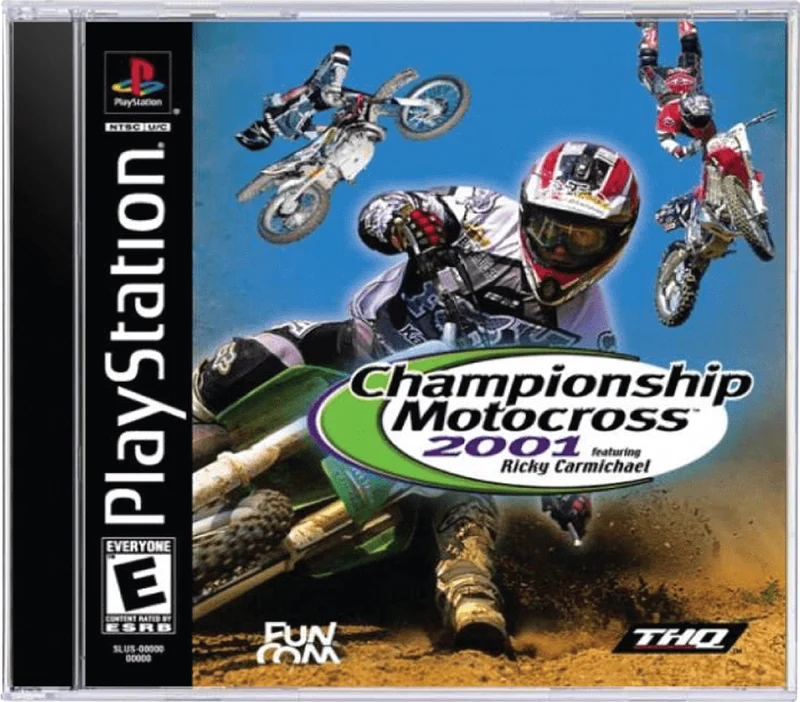 Championship Motocross 2001 - Sony PlayStation 1 (PS1)