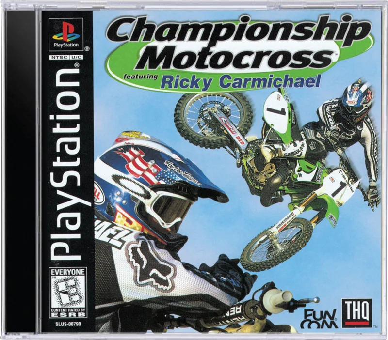 Championship Motocross - Sony PlayStation 1 (PS1)