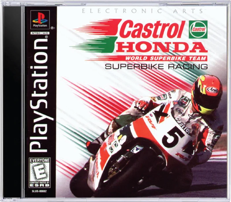 Castrol Honda Superbike Racing - Sony PlayStation 1 (PS1)