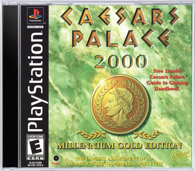 Caesar's Palace 2000 - Sony PlayStation 1 (PS1)
