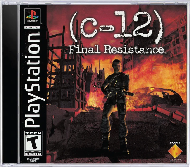 C-12 Final Resistance - Sony PlayStation 1 (PS1)