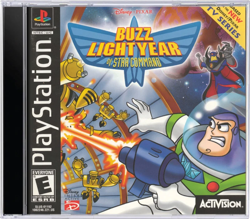 Buzz Lightyear of Star Command - Sony PlayStation 1 (PS1)