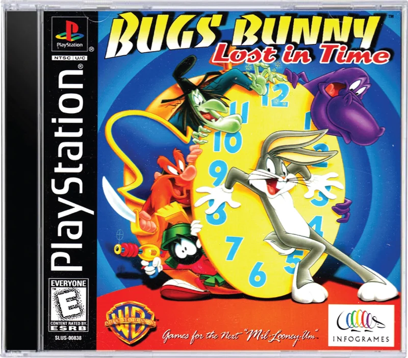 Bugs Bunny Lost in Time - Sony PlayStation 1 (PS1)