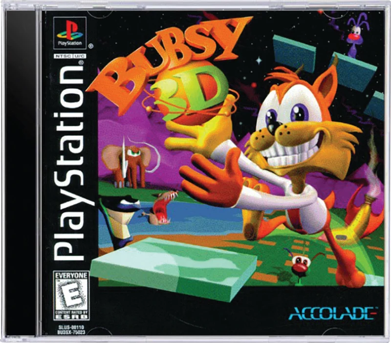 Bubsy 3D - Sony PlayStation 1 (PS1)