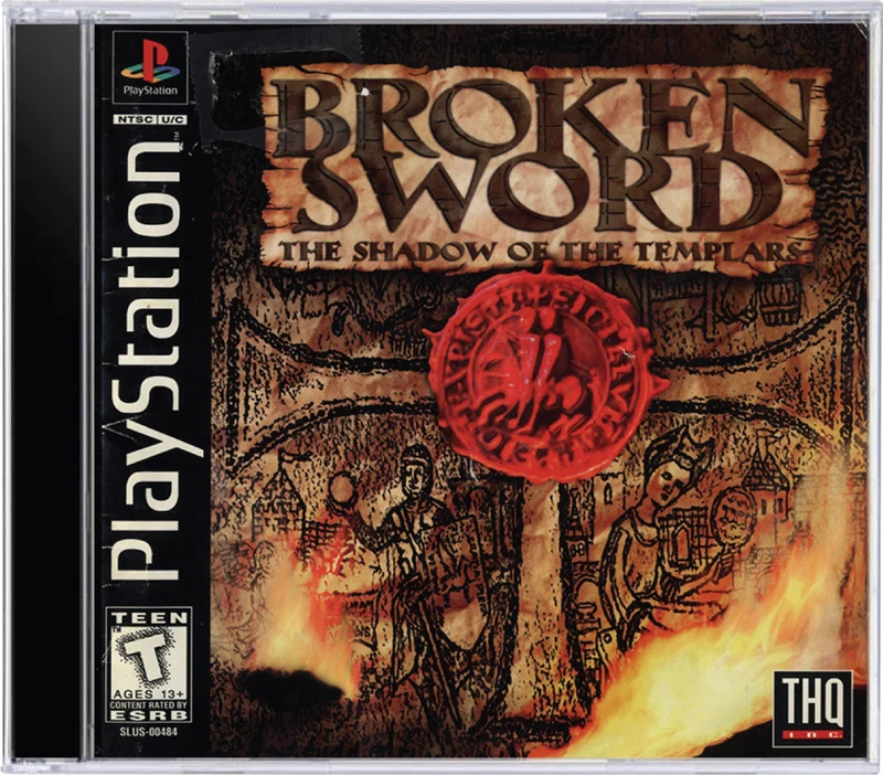 Broken Sword The Shadow of the Templars - Sony PlayStation 1 (PS1)