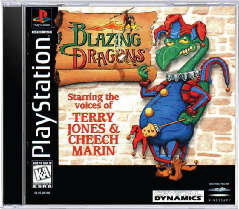 Blazing Dragons - Sony PlayStation 1 (PS1)