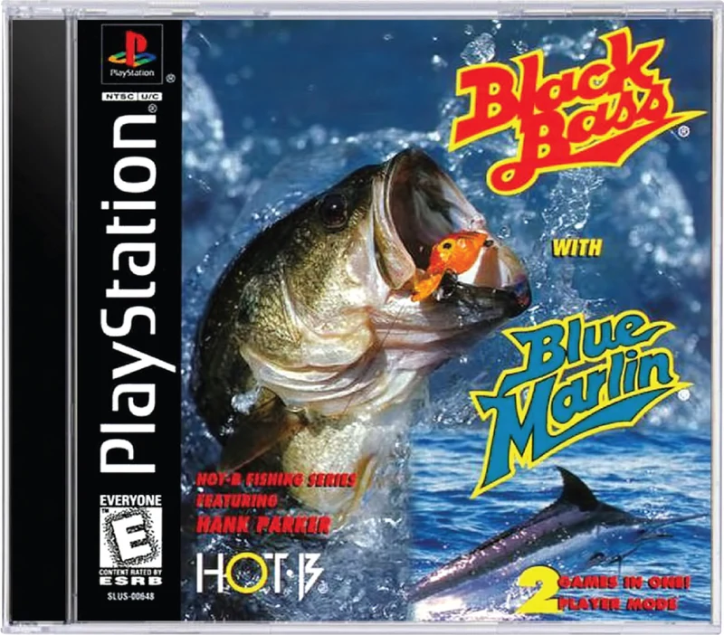 Black Bass With Blue Marlin - Sony PlayStation 1 (PS1)