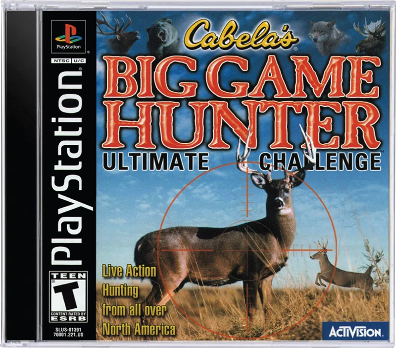 Cabela's Big Game Hunter Ultimate Challenge - Sony PlayStation 1 (PS1)