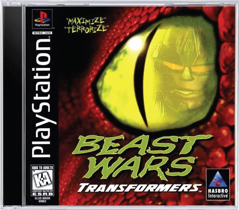 Beast Wars Transformers - Sony PlayStation 1 (PS1)