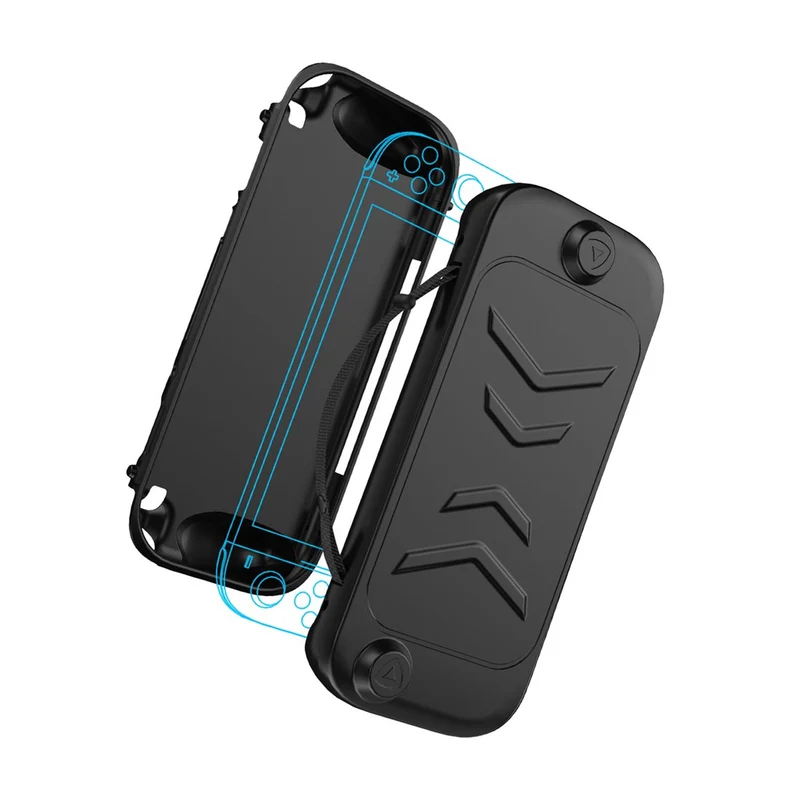 JYS TPU+ABS Protective Case Detachable Cover with Stand For Nintendo Switch 2
