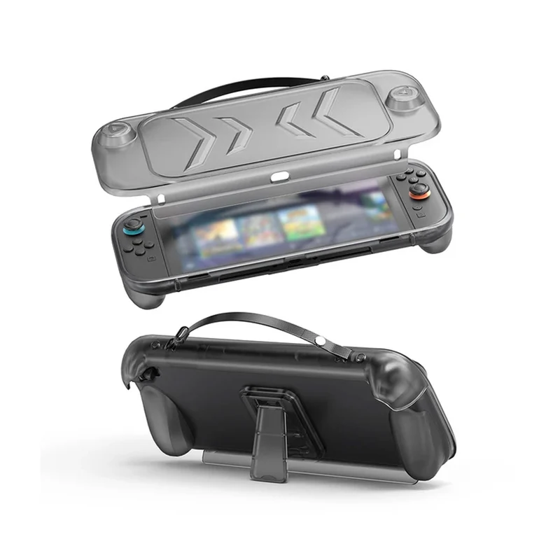 JYS TPU+ABS Protective Case Detachable Cover with Stand For Nintendo Switch 2