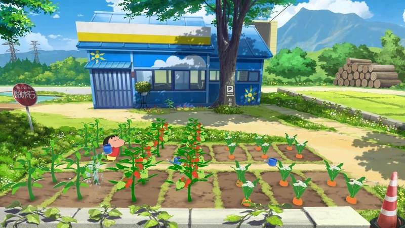 Nintendo Switch Crayon Shin Chan Ora To Hakase No Natsuyasumi & Shiro of Coal Town 2 in 1 Pack