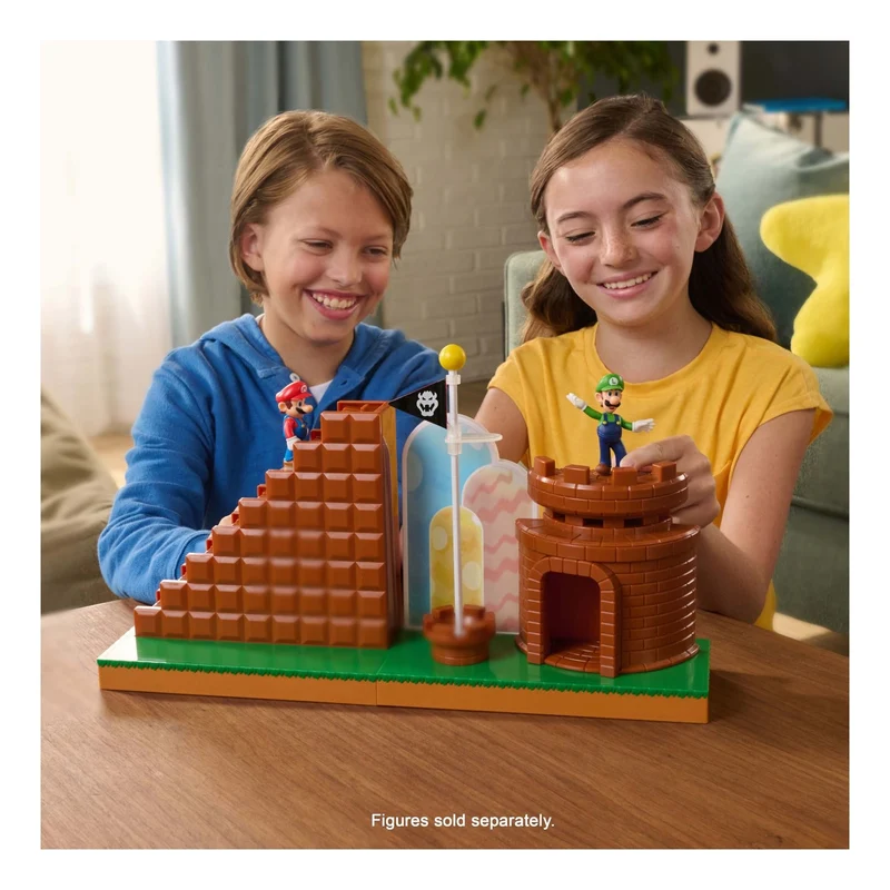 Nintendo Super Mario 2.5" Level End Playset – Collectible Playset