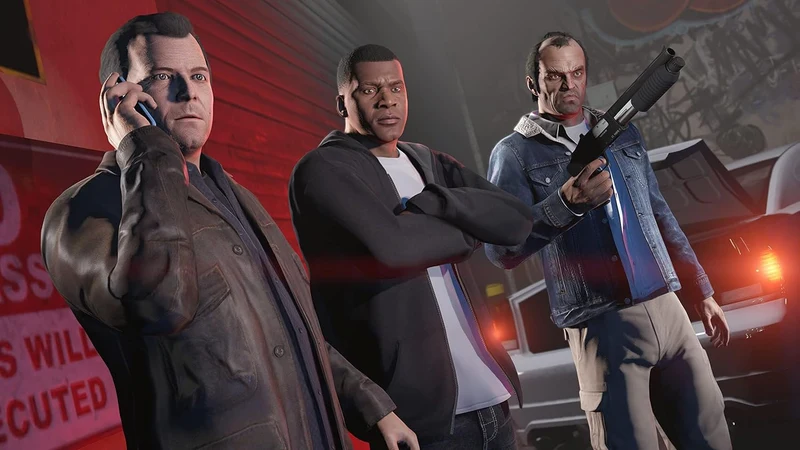 Grand Theft Auto V – PlayStation 5 Open World Action Crime Game