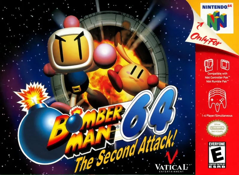 Bomberman 64 Second Attack - Nintendo N64 CIB - With Reg Card