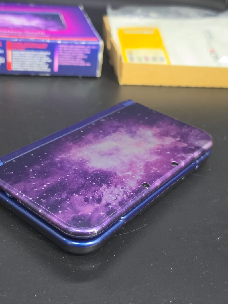 Complete in box "NEW" Nintendo 3DS XL Galaxy Handheld System [B]