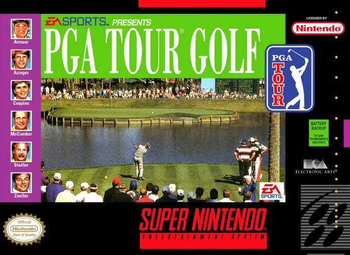 PGA Tour Golf - Nintendo SNES