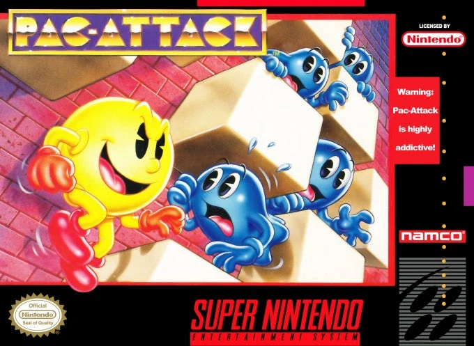 Pac-Attack - Nintendo SNES