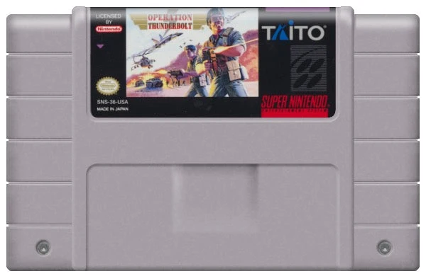 Operation Thunderbolt - Nintendo SNES