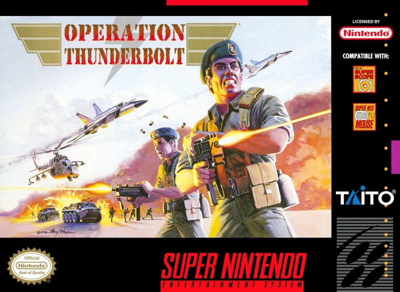 Operation Thunderbolt - Nintendo SNES