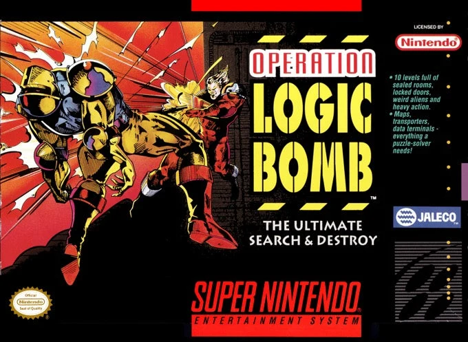 Operation Logic Bomb - Nintendo SNES