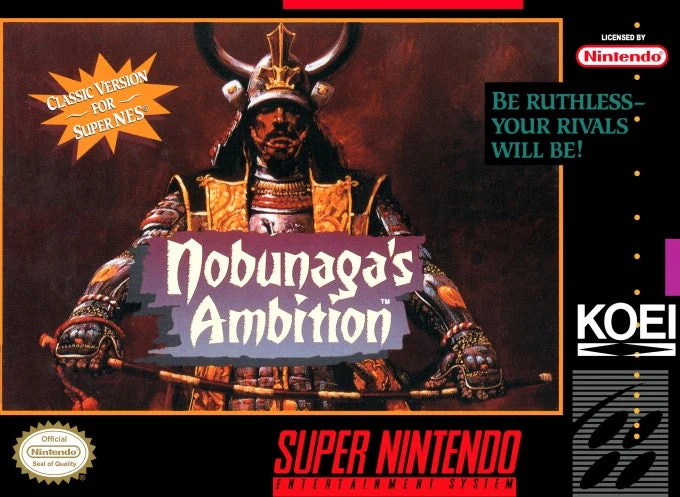 Nobunaga's Ambition - Nintendo SNES
