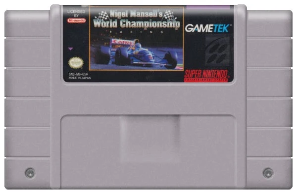 Nigel Mansell's World Championship Racing - Nintendo SNES