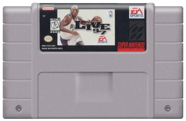 NBA Live 97 - Nintendo SNES