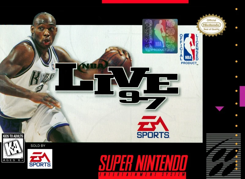 NBA Live 97 - Nintendo SNES
