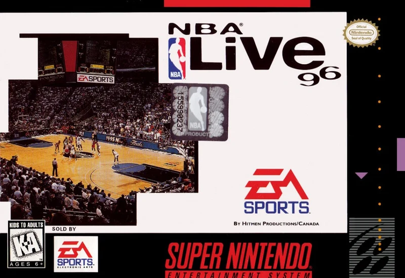 NBA Live 96 - Nintendo SNES