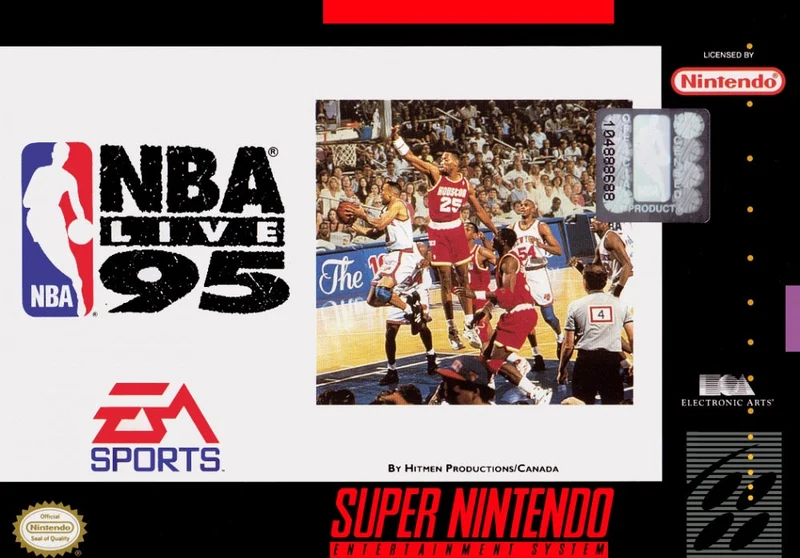 NBA Live 95 - Nintendo SNES