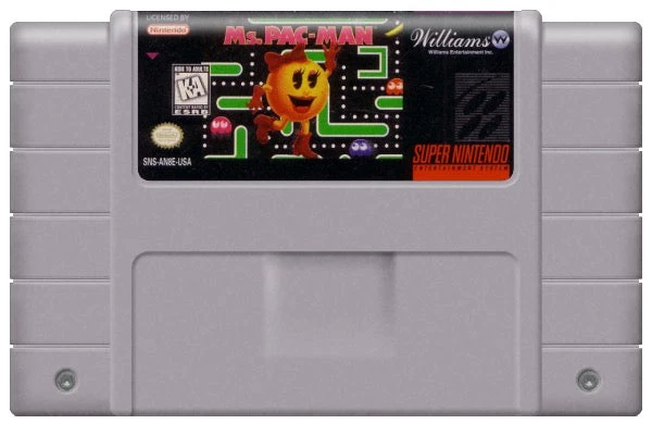 Ms. Pac-Man - Nintendo SNES