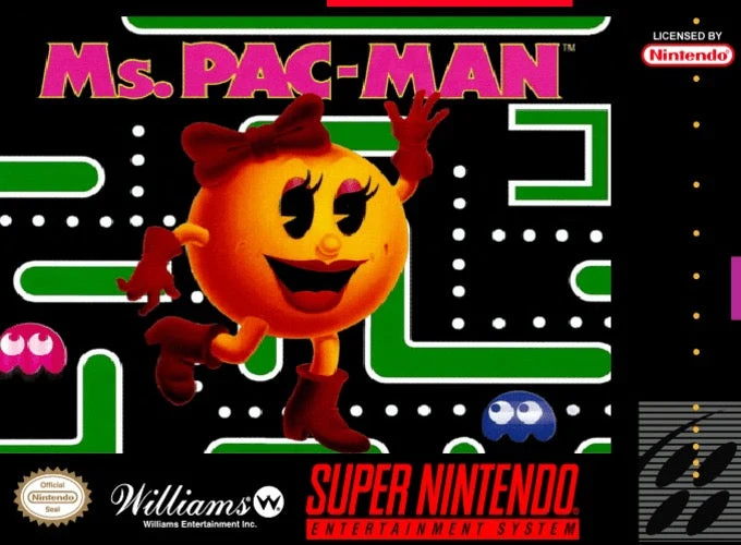 Ms. Pac-Man - Nintendo SNES