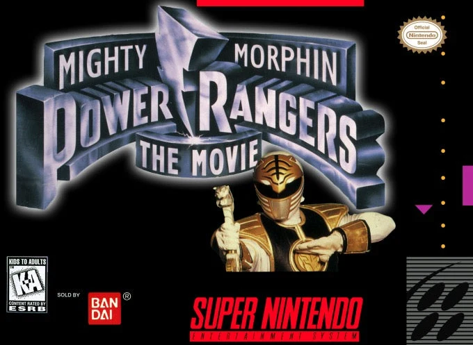 Mighty Morphin Power Rangers The Movie - Nintendo SNES
