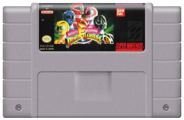 Mighty Morphin Power Rangers - Nintendo SNES