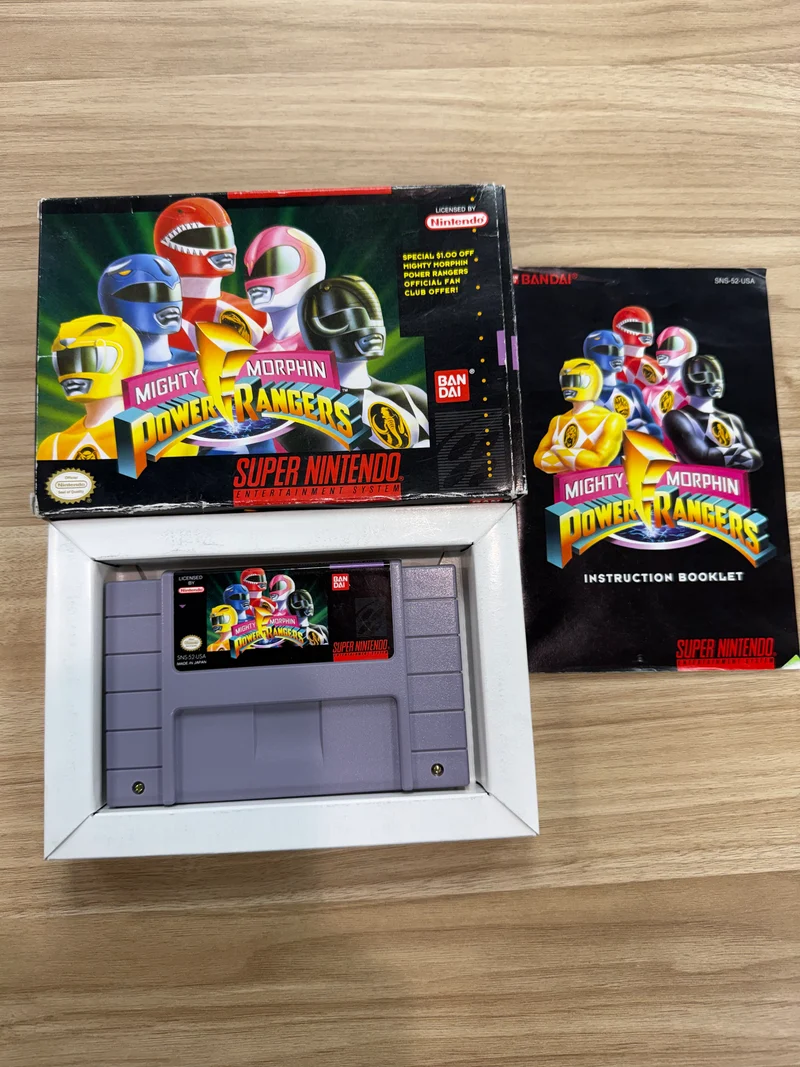 Mighty Morphin Power Rangers - Nintendo SNES