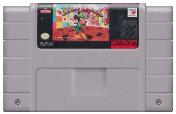 Mickey's Ultimate Challenge - Nintendo SNES