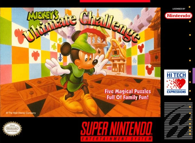 Mickey's Ultimate Challenge - Nintendo SNES