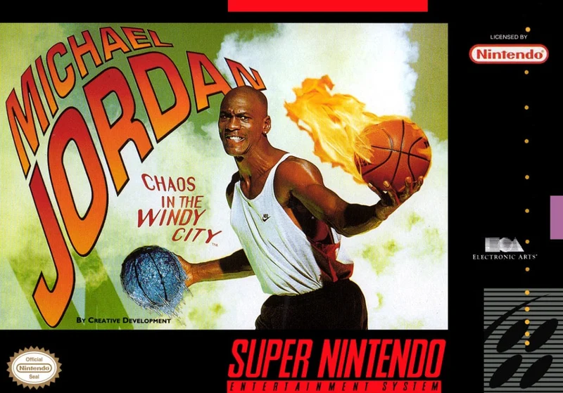 Michael Jordan Chaos in the Windy City - Nintendo SNES