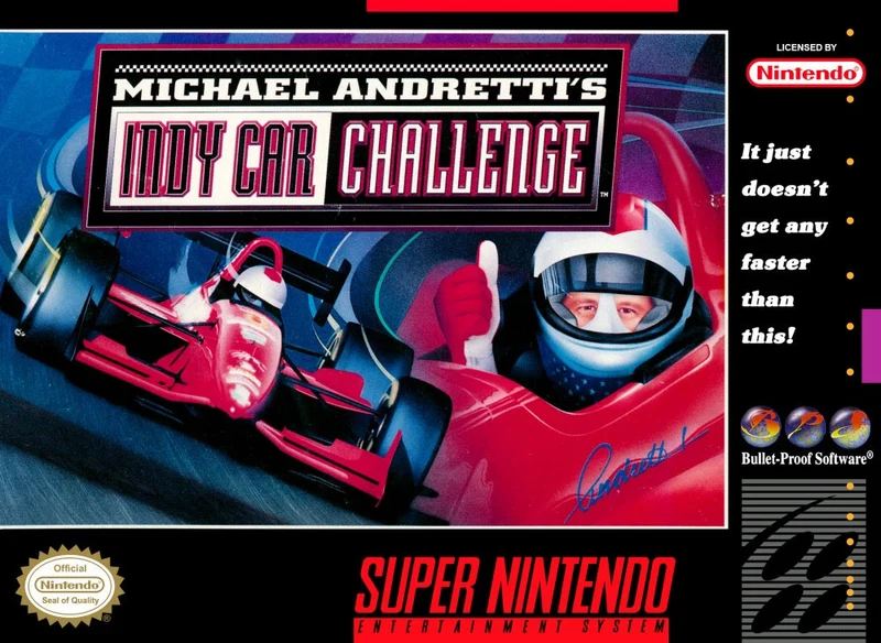 Michael Andretti's Indy Car Challenge - Nintendo SNES