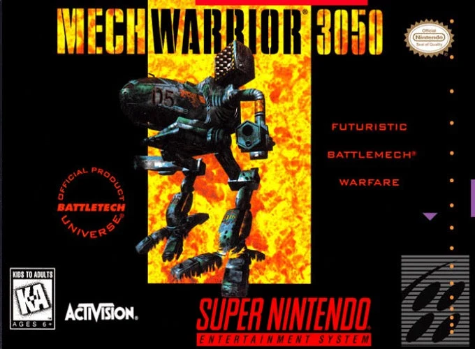 MechWarrior 3050 - Nintendo SNES