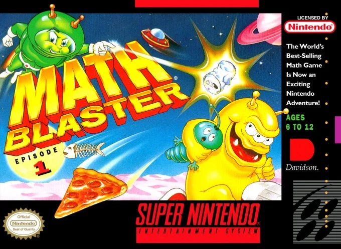 Math Blaster Episode 1 - Nintendo SNES