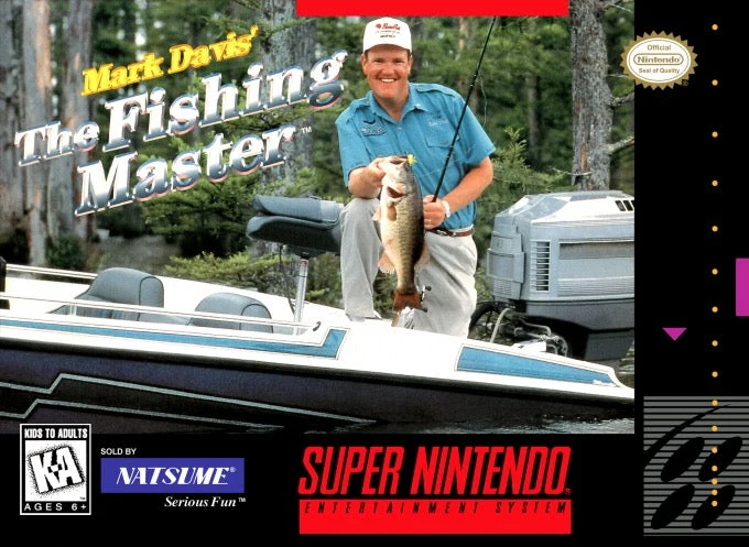 Mark Davis the Fishing Master - Nintendo SNES