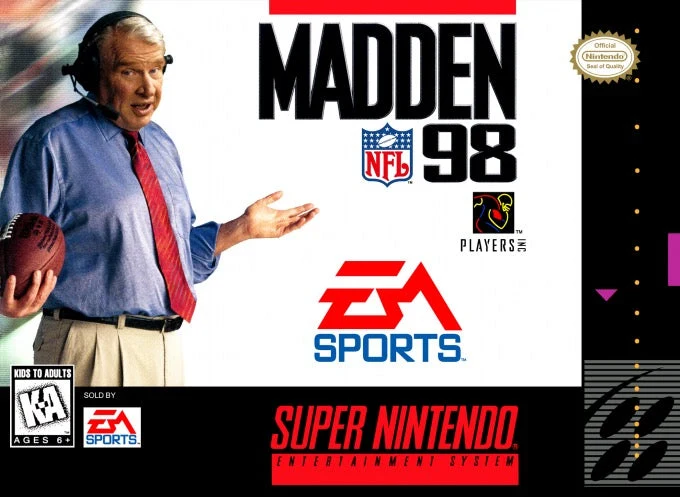 Madden NFL 98 - Nintendo SNES