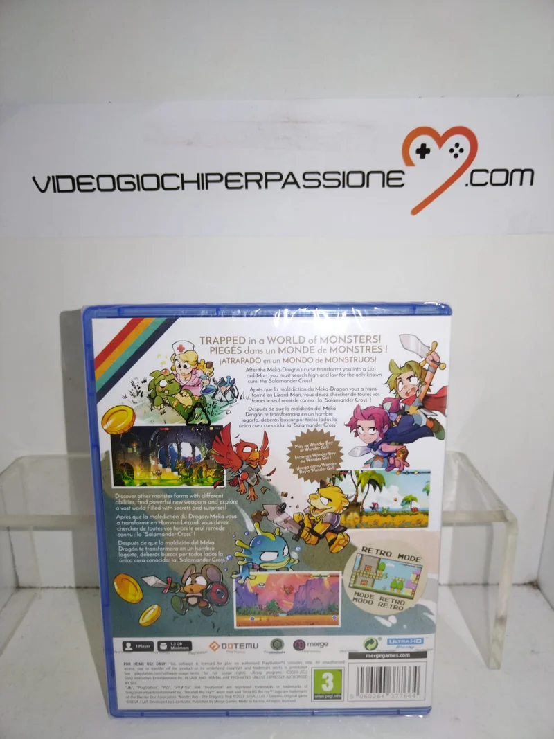 Wonder Boy : the dragon's trap PS5